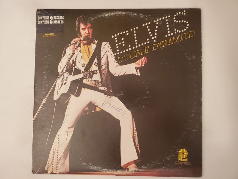 Elvis Presley Double Dynamite vinyl record